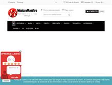 Tablet Screenshot of musicaymaestro.com